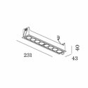 Wever & Ducré LINOO 8.0 Recessed spot
