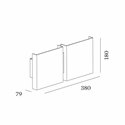 Wever & Ducré CG SQUARE 2G BIG Wall lamp
