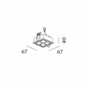 Wever & Ducré LINOO 4.1 Recessed spot