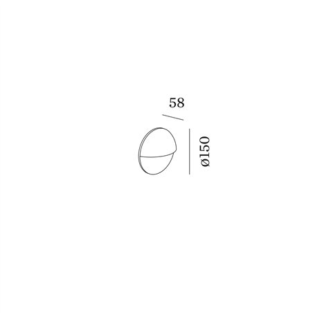 Wever & Ducré PAVIO IP65 1.0 Wall lamp