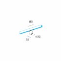 Wever & Ducré LECA on STREX 1.0 Track lighting fixture