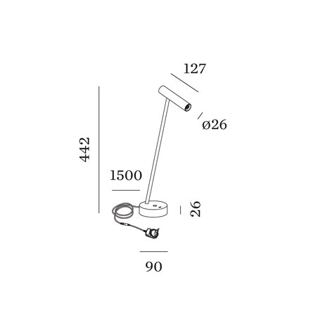 Wever & Ducré MATCH TABLE 1.0 Table lamp