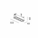 Wever & Ducré LINOO 4.0 Recessed spot