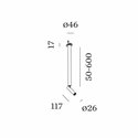 Wever & Ducré MATCH stick 1.0 Recessed spot