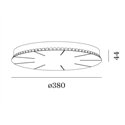 Wever & Ducré Susp Multiple Ceiling Base 3.3 Round