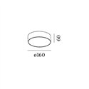 Wever & Ducré Roby IP44 1.6 Ceiling lamp