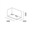 Wever & Ducré BOX 2.0 PAR16 Deckenlampe