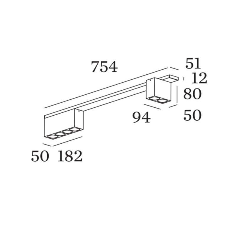 Wever & Ducré PIRRO on base 4.2 Deckenlampe