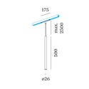 Wever & Ducré MATCH on STREX 5.0 Track lighting fixture