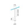 Wever & Ducré ODREY on STREX 1.1 LED Schienenbeleuchtung