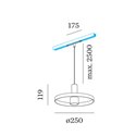 Wever & Ducré ODREY on STREX 1.2 LED Track lighting fixture