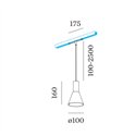 Wever & Ducré ODREY on STREX 1.3 LED Track lighting fixture