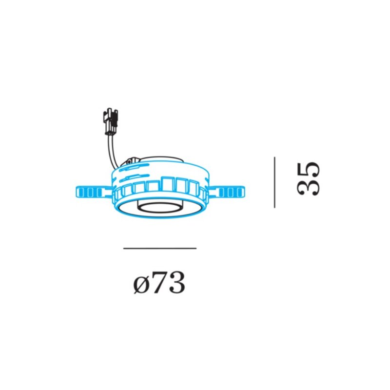 Wever & Ducré QITO trimless 1.0 Einbauspot