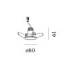 Wever & Ducré DEEP petit IQ 1.0 Einbauspot