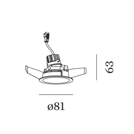 Wever & Ducré DEEP ADJUST petit IQ 1.0 Recessed spot