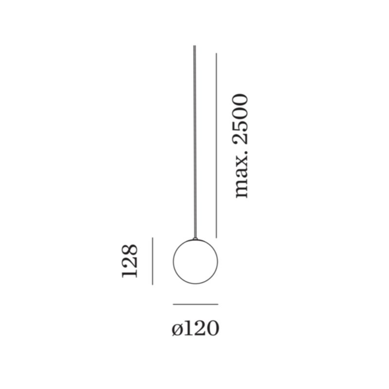 Wever & Ducré SOLLI 1.0 Hängelampe