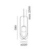 Wever & Ducré SOLLI COCOON 2.0 Hängelampe