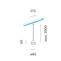 Wever & Ducré COZY CONE on STREX 3.0 Track lighting fixture