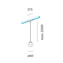 Wever & Ducré OPLIA on STREX 1.0 Track lighting fixture