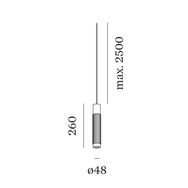 Wever & Ducré TRACE suspended 2.0 LED Hängelampe