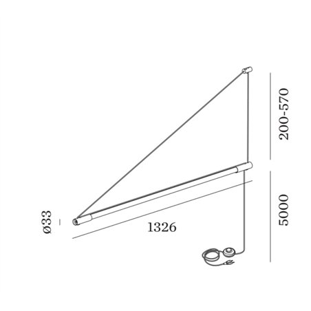 Wever & Ducré DARF wall 3.1 Wall lamp
