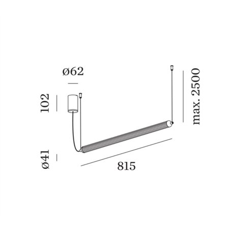 Wever & Ducré FLYRA horizontal 1.1 Suspension lamp