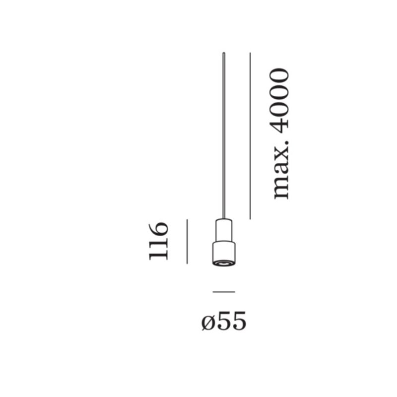 Wever & Ducré ODREY 1.1 LED Hängelampe