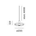Wever & Ducré ODREY 1.2 LED Suspension lamp