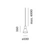 Wever & Ducré ODREY 1.3 LED Hängelampe