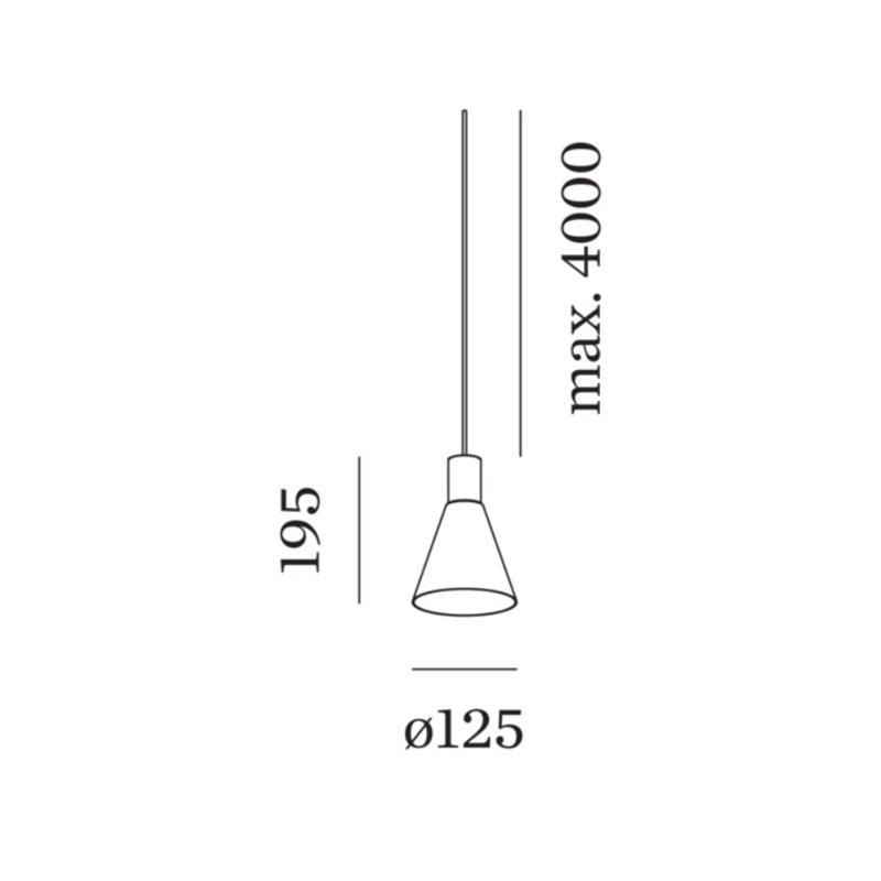Wever & Ducré ODREY 1.4 LED Hängelampe