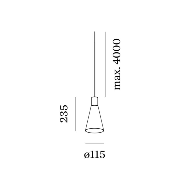 Wever & Ducré ODREY 1.5 LED Hängelampe