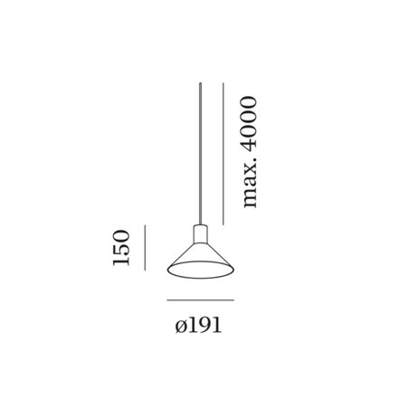 Wever & Ducré ODREY 1.6 LED Suspension lamp