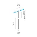Wever & Ducré TRACE on STREX 5.0 Track lighting fixture