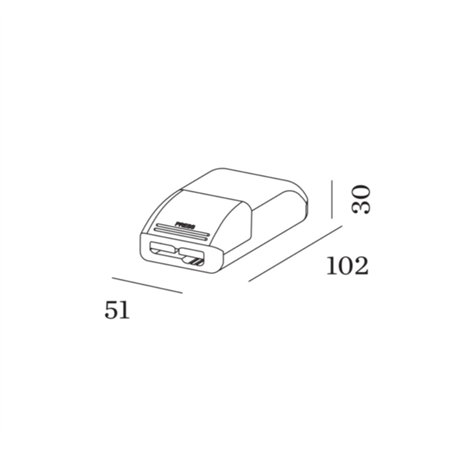 Wever & Ducré DRIVER 350mA 10W 13-26V PHASE CUT DIM WT