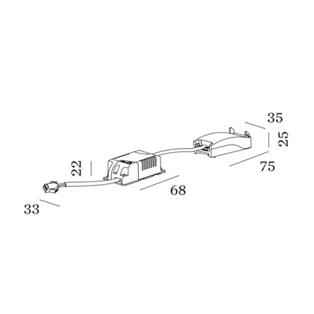 Wever & Ducré DRIVER 250mA 5W 12-21V PHASE CUT DIM WT | MULTIPACK