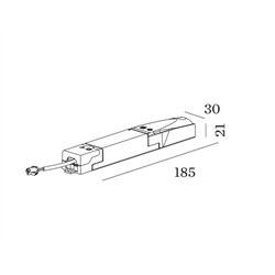 Wever & Ducré DRIVER 350mA 14W 10-40V DALI-2 / PUSH DIM WT | MULTIPACK