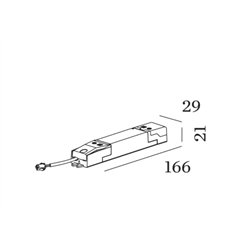 Wever & Ducré DRIVER 250mA 10W 10-40V DALI-2 / PUSH DIM WT