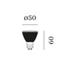 Wever & Ducré LAMP PAR16 LED HE 2700K