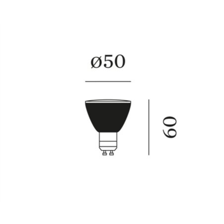 Wever & Ducré LAMP PAR16 LED HE 3000K