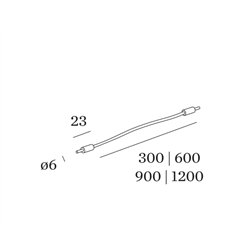 Wever & Ducré KUJO CONNECTOR 1,2 m