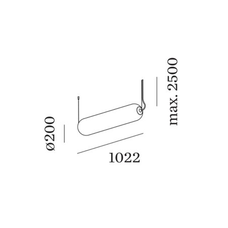Wever & Ducré QUBBY CEILING SUSP 2.0 LED 2700-5000K Suspension lamp
