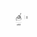 Wever & Ducré RONY ADJUST petit 1.0 wire springs Recessed spot