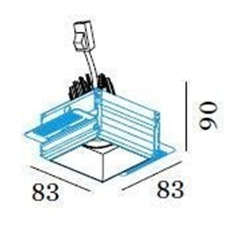 Wever & Ducré Strange Trimless 1.0 LED Einbaustrahler
