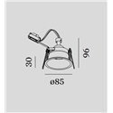 Wever & Ducré Deeper IP44 1.0 PAR16 Recessed spot