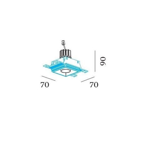 Wever & Ducré Sneak Trimless 1.0 LED Recessed spot