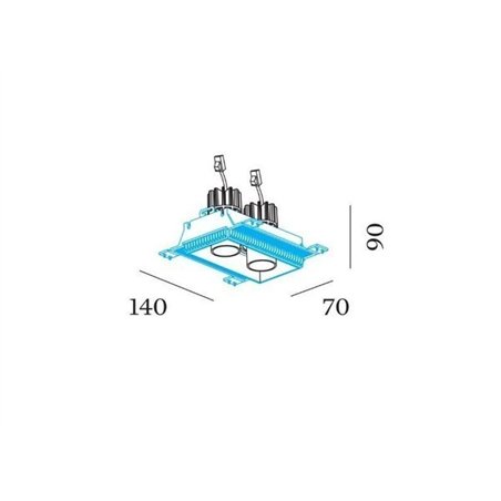 Wever & Ducré Sneak Trimless 2.0 LED Recessed spot
