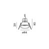Wever & Ducré Deep 1.0 LED Drahtfedern Einbaustrahler