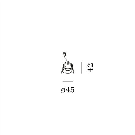 Wever & Ducré Deep Point IP44 1.0 LED Recessed spot