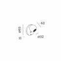 Wever & Ducré LECA snooze 1.0 Wall lamp