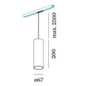 Wever & Ducré Ray On Track 2.0 PAR16 3-phase Track lighting fixture